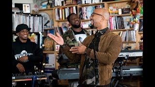 August Greene Common Robert Glasper Karriem Riggins NPR Music Tiny Desk Concert [upl. by Ilwain946]