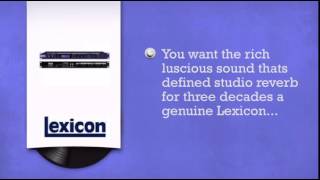 LEXICON MX400 Dual StereoSurround Reverb Processor  DJkitcom [upl. by Laing]