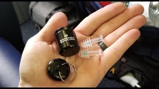 Eargasm Aviation Earplugs Review for Tinnitus amp Menieres Disease [upl. by Yattirb]