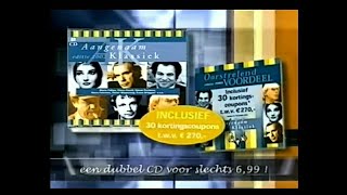 Aangenaam Klassiek editie 2002  TV Reclame 2002 [upl. by Yahsram]