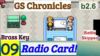 Pokemon GS Chronicles 26 Part 9 Radio Card amp Brass Key  GBA Rom Hack [upl. by Ahsitauq872]