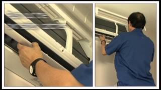 Mitsubishi Electric  Cleaning your Aircon within 15 minutes [upl. by Nnylirej8]