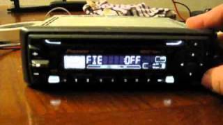 Pioneer DEHP2000 Car Stereo CD AMFM [upl. by Ruhtua]