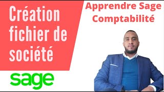 Sage Comptabilité création fichier comptable [upl. by Burrows]