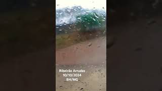 Ribeirão Arrudas em Belo HorizonteMG após chuva do dia 10102024 [upl. by Nnahtebazile352]