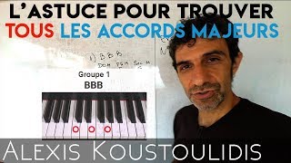 L’astuce pour mémoriser TOUS les accords majeurs au piano [upl. by Eiramaneet]