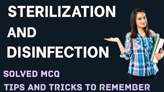 Sterilization and DisinfectionTips and Tricks to Remember Solved MCQ [upl. by Kelwunn]