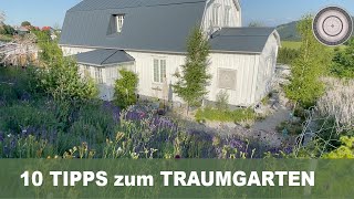 10 Tipps zum Traumgarten 10 einfache Tipps wie du die Artenvielfalt in deinem Garten förderst [upl. by Narbig]