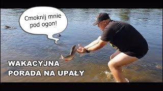 Wakacyjne łowienie na żywca w rzece  przystawka ze spławikiem  wędkarski VLOG 23 [upl. by Starr]