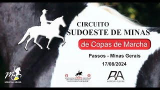 Circuito Sudoeste de Minas de Copas de Marcha  3ª Etapa  PassosMG  17082024 [upl. by Gosser906]