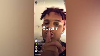 Smoke Purpp Sneaks Up on Lil Pump Getting head From A Thot on Instagram live [upl. by Kassel]