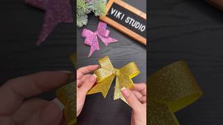 Christmas Bows 🎀 DIY Christmas Decorations 2024 [upl. by Veal]