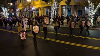 Granite Hills High School Marching Band Porterville Christmas Parade 2023 [upl. by Astraea]