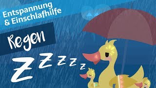 60 Min Regengeräusche zum Einschlafen  Einschlafhilfe für Babys Kinder amp Erwachsene  MoupMoup [upl. by Ahtela]