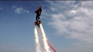 Water Jet Pack Basketball Real Life Hover Board [upl. by Nohsyar]