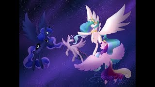 MLPMIXPrincess CelestiaLunaCadence and Twilight  Lightning [upl. by Deckert]