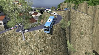 Most dangerous road in the world eps56  Euro Truck Simulator 2 HD2K [upl. by Aleahc]