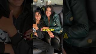 Georgina Rodriguezs Touching Moment with Ronaldo Jr football shorts [upl. by Hawk]