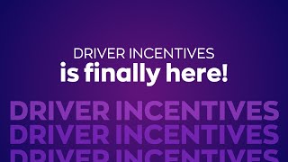 Driver Incentives [upl. by Postman34]