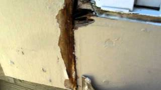 Wood Rot Repair Shawnee Kansas Johnnson County by Atlas Coatings and Costruction [upl. by Hgieloj]