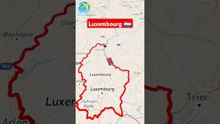 luxembourg 🇱🇺 viral europe travel richlife map [upl. by Adniles172]