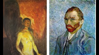 VAN GOGH e MUNCH due autoritratti a confronto [upl. by Jena]