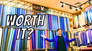 BEST MENS SUIT TAILOR IN BANGKOK 🤔 [upl. by Nirred]