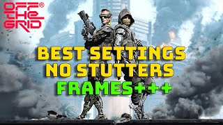 BEST SETTINGS ON Off The Grid FOR MORE FRAMES [upl. by Biddick]