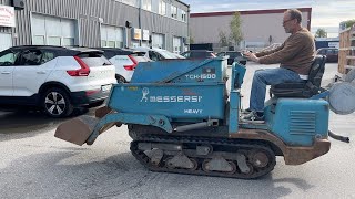 Köp Minidumper Messersi TCH1500 på Klaravik [upl. by Temirf]