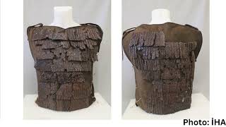 One of its kind 1500yearold Roman ‘Lorica Squamata’ legion armor restored [upl. by Anekam]