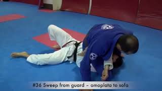 48 Sweep from Guard Omoplata to Sofa [upl. by Gustafsson]