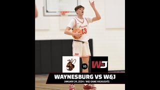 WampJ Mens Basketball vs Waynesburg 12424 [upl. by Carrel291]