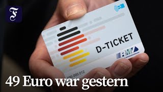 Deutschlandticket für 2025 gesichert [upl. by Thackeray]