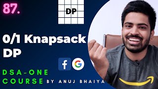 01 Knapsack Problem using Dynamic Programming  DSAOne Course 87 [upl. by Dalston]