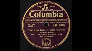 Teddy Bears Picnic  Henry Hall amp His Orchestra  1932  Stereo From Mono Source [upl. by Medina248]