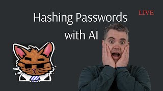 Stream archive Can we hash passwords with AI 20240926 [upl. by Assiron840]