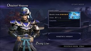 Warriors Orochi 3 Ultimate  Zhang Liao Mystic Weapon Guide [upl. by God]