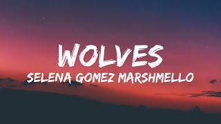 Selena Gomez Marshmello  Wolves Lyrics [upl. by Nevlin]