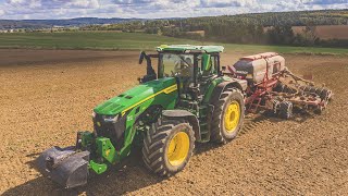 Setí ozimů v Agro Staňkov as  John Deere 8R 410  Horsch Focus 6TD [upl. by Hayden755]