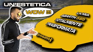 Unestetica WOW per la mia Abarth 595 [upl. by Odarnoc]