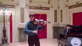 C Saint Saens Havanaise op 83 Leonhard Baumgartner violin [upl. by Nivel866]