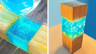 Awesome Epoxy Resin Crafts That Will Amaze You  Cool DIY Crafts By Wood Mood [upl. by Bedwell]