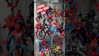 Happy Spiderman day🕷️🕷️spiderman spidermanday actionfiguresforadultcollectors actionfigures [upl. by Fabiolas942]