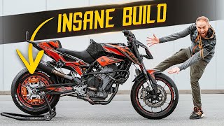 My stunt bike gets all my attention It came out insane  RokON VLOG 156 [upl. by Yrrat]