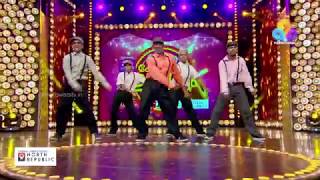 വൃദ്ധന്മാരുടെ Jimikki Kammal വേർഷൻ കാണാം Dsouls Dance Company Flowers TV [upl. by Anivla597]