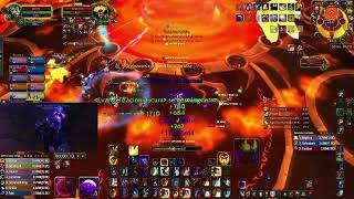 WarSages Ragnaros 10man Heroic  Shadow Priest PoV [upl. by Hymen]