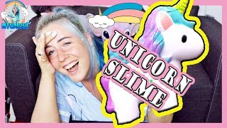 mein eigenes EINHORN machen  Verlosung  EINHORN SLIME  Myunique [upl. by Nitnerb]