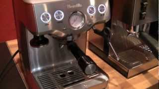 Rancilio Silvia vs Breville Infuser  CR Comparison [upl. by Nospmas143]