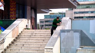 Vincent Milou Switch Nose Grind from Adieu Raw footage alternate angle [upl. by Queri]