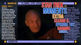 Star Trek Moments TNG  Darmok  102  S05E02  EXTRA SCENES [upl. by Nrubyar]